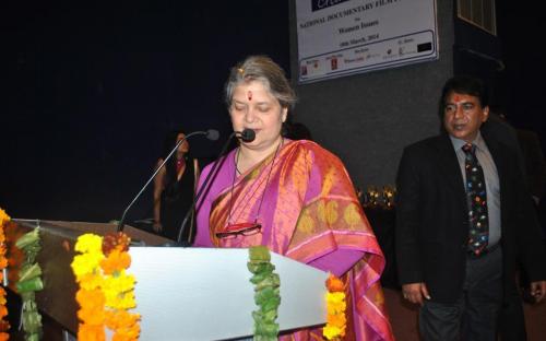 Smt. Mamta Sharma, Hon'ble Chairperson, NCW was Guest at one day “Documentary Film Festival on Women Issues” 