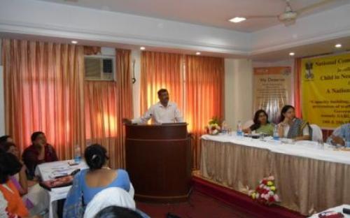 Dr. Charu WaliKhanna, Member was Chief Guest in the National Consultation to review Rajiv Gandhi Scheme for Empowerment of Adolescent Girls – SABLA