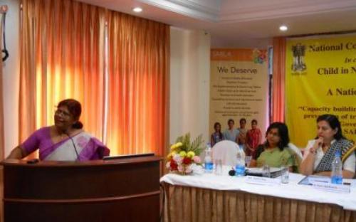 Dr. Charu WaliKhanna, Member was Chief Guest in the National Consultation to review Rajiv Gandhi Scheme for Empowerment of Adolescent Girls – SABLA