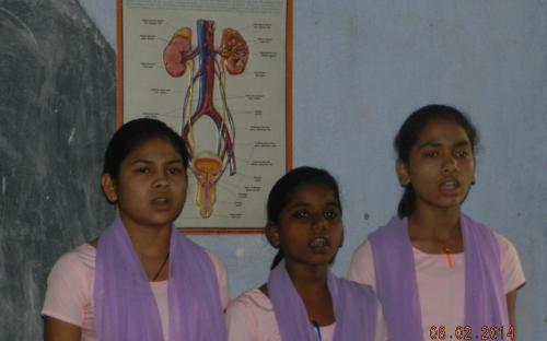 Ms. Hemlata Kheria, Member, NCW visited Kasturba Gandhi Vidyalaya for Dalit girls at Dulhin Bazar, Patna, Bihar