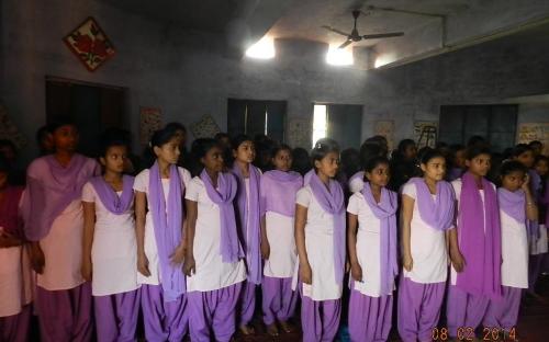 Ms. Hemlata Kheria, Member, NCW visited Kasturba Gandhi Vidyalaya for Dalit girls at Dulhin Bazar, Patna, Bihar