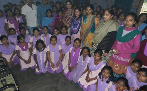 Ms. Hemlata Kheria, Member, NCW visited Kasturba Gandhi Vidyalaya for Dalit girls at Dulhin Bazar, Patna, Bihar