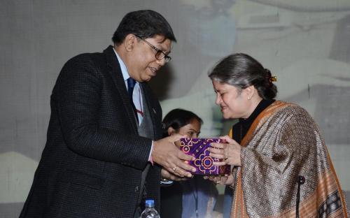 Smt. Mamta Sharma, Hon'ble Chairperson, NCW was Chief Guest at Inauguration of the Workshop on "Prevention of Sexual Harassment at the Workplace"