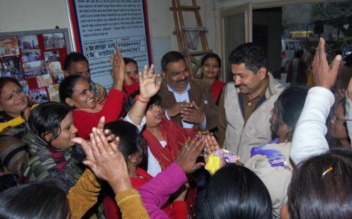 Dr. Charu WaliKhanna, Member, NCW was Chief Guest at the Legal Awareness Programme for women organised by Mahila Prayas Jagriti Mission, Trilok Puri, Delhi