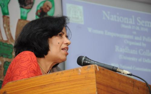 Dr. Charu WaliKhanna, Member, NCW was Chief Guest at National Seminar on ‘‘Women Empowerment and Political Participation’ at New Delhi