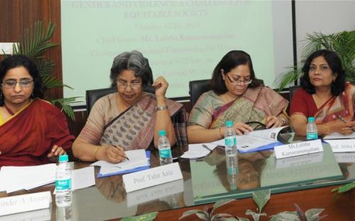  Smt. Lalitha Kumaramangalam, Hon’ble Chairperson, NCW inaugurated two days National Seminar on Gender and Violence