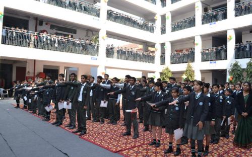 Dr. Charu WaliKhanna, Member NCW, Chief Guest at 63rd Republic Day Programme And Annual Prize Distribution Ceremony at Shiv Vani Model Senior School