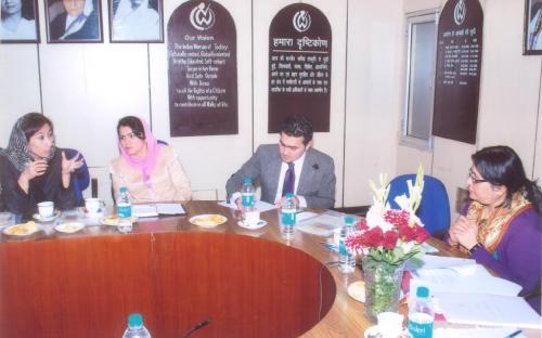 A delegation from Afghanistan visited National Commission for Women