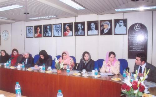 A delegation from Afghanistan visited National Commission for Women