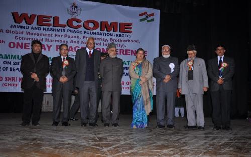 Hon’ble Chairperson, NCW attended 39th One Day Peace Conference organized by Jammu & Kashmir Peace Foundation