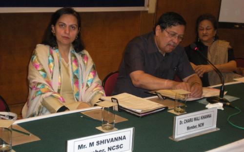 Dr. Charu WaliKhanna, Member NCW Participates in Inter-Commission Dialogue on 22nd February, 2012