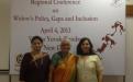 Dr. Charu WaliKhanna and Ms Shamina Shafiq, Members, NCW attended the Regional Conference on “Widow’s Policy, Gaps and Inclusion”