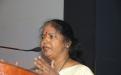 Dr. Geetha Ramanujam, Guest Speaker addressing participants