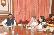 An inquiry committee in Chairpersonship of Smt. Mamta Sharma, Hon’ble Chairperson, NCW with Smt. Nirmala Samant Prabhavalkar visited Mumbai to look into the matter and also given the recommendations to the Chief Minister, Maharashtra