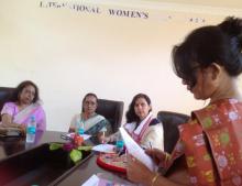 Dr Charu WaliKhanna Member NCW held discussions on gender violence and other women related issues with Assam State Commission for Women (ASCW), Guwahati