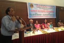  Dr. Charu WaliKhanna, Member, NCW, was Chief Guest at programme on “Women’s Empowerment” organized by Lions Club