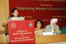 Dr. Charu WaliKhanna, Member, NCW attended a workshop on “Improving Women’s Security in India” organized by Institute of Conflict Management & Bureau of Police Research & Development on 28th October